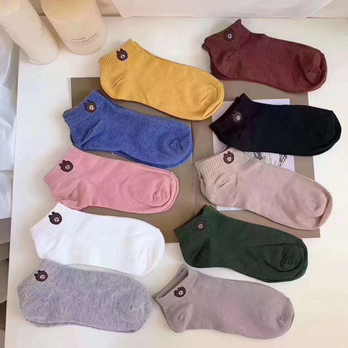 Rainbow bear sports socks - ROUTINE FASHION